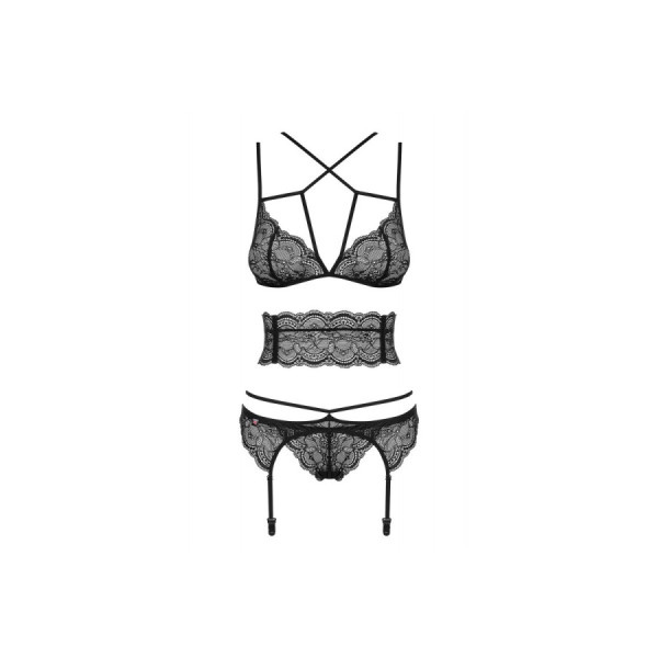 Frivolla Ensemble 4 pcs - Noir